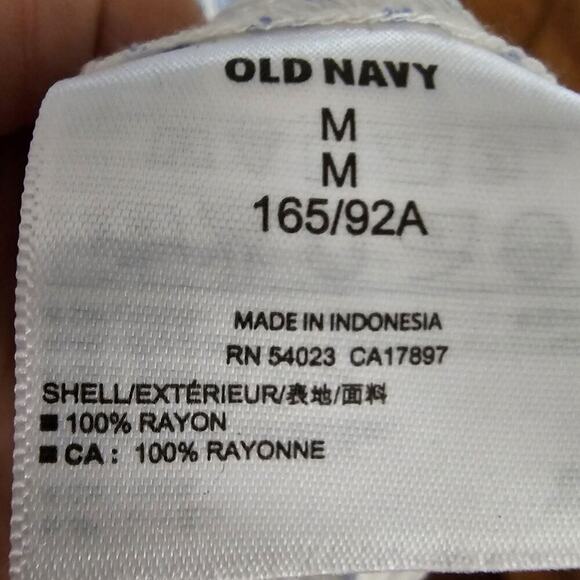 Old Navy Blue & White M French Cottagecore Boho Coastal Garden Quiet Luxury Maxi - Picture 5 of 10